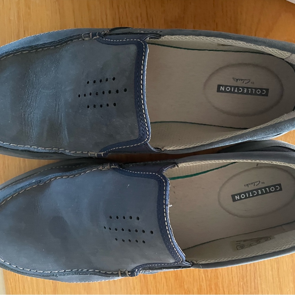Clarks collection shoes light blue size 9 1/2